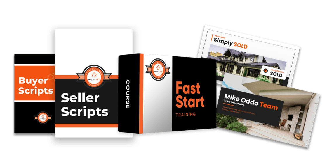 Buyer scripts, seller scripts, Fast Start training and listing presentations