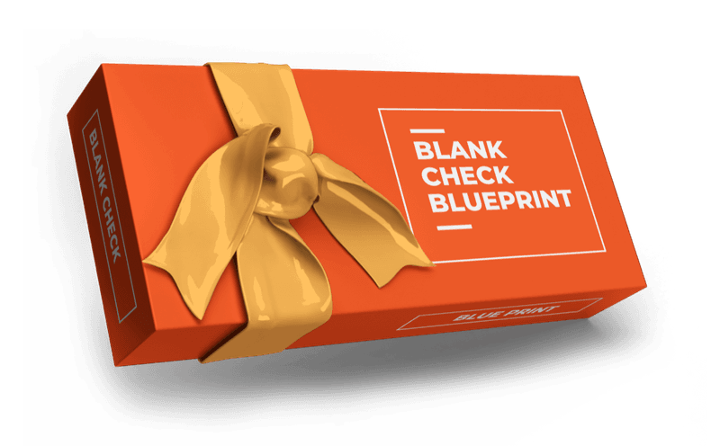 Blank Check Blueprint course box